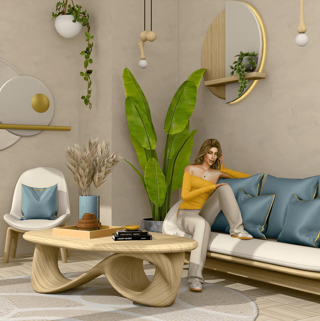 Скриншот мода Набор для гостиной Meridian Living Room